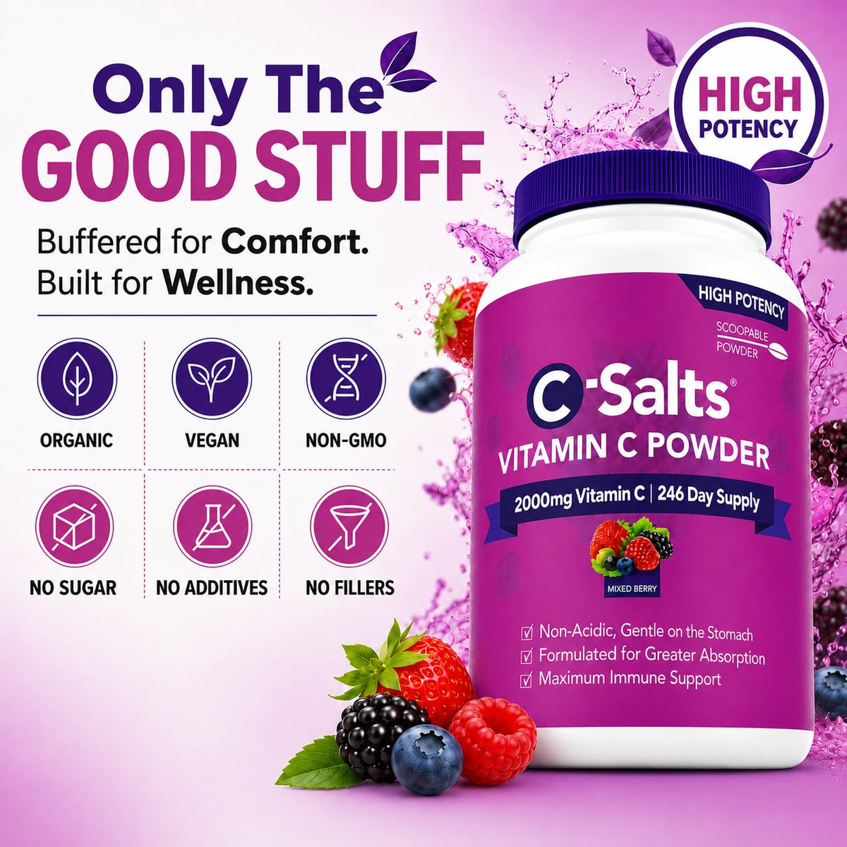 C-Salts® Buffered Vitamin C Powder