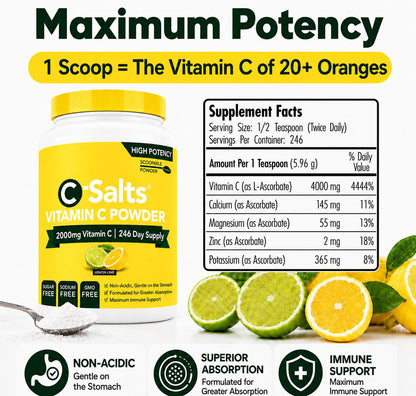 C-Salts® Buffered Vitamin C Powder