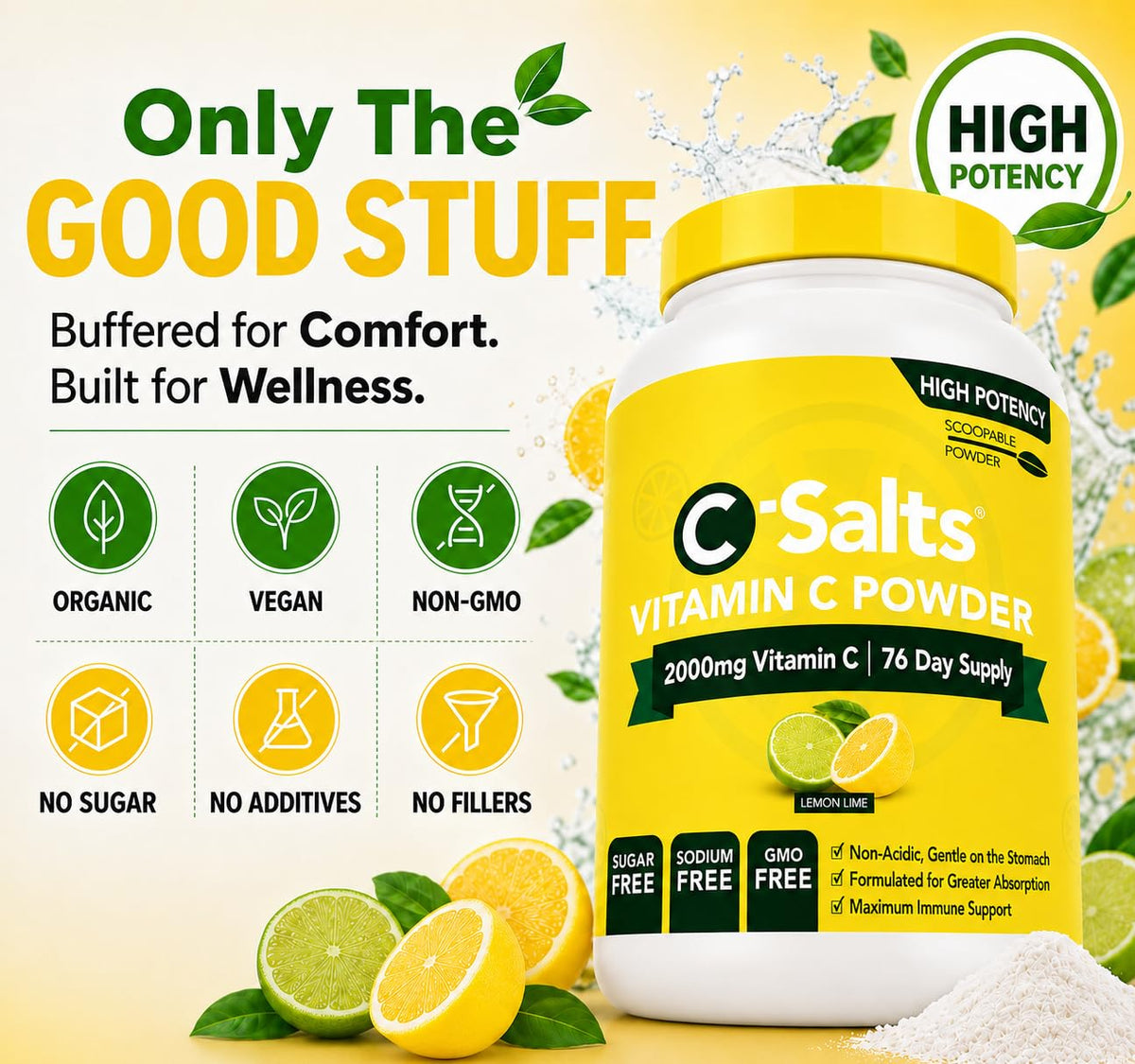 C-Salts® Buffered Vitamin C Powder