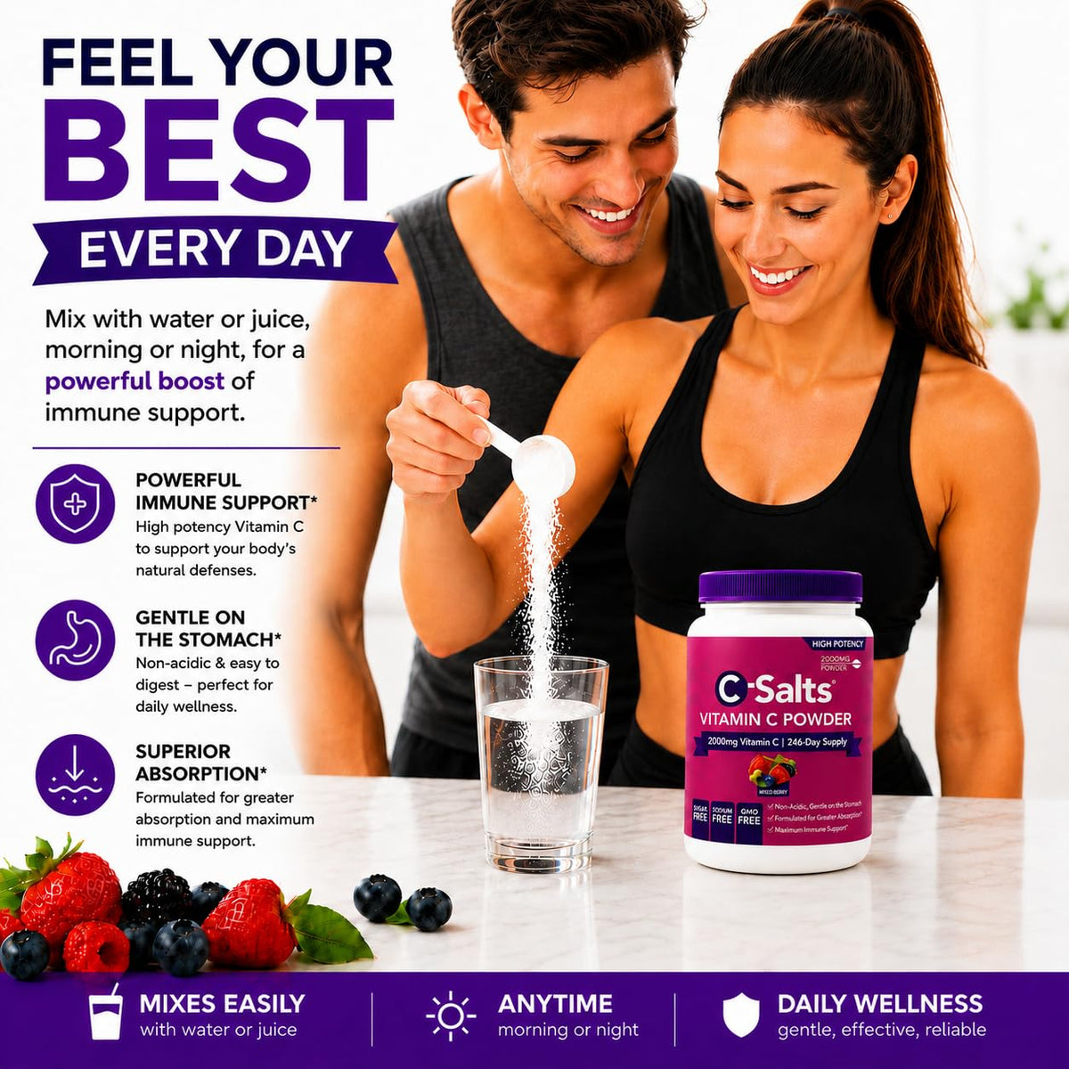 C-Salts® Buffered Vitamin C Powder