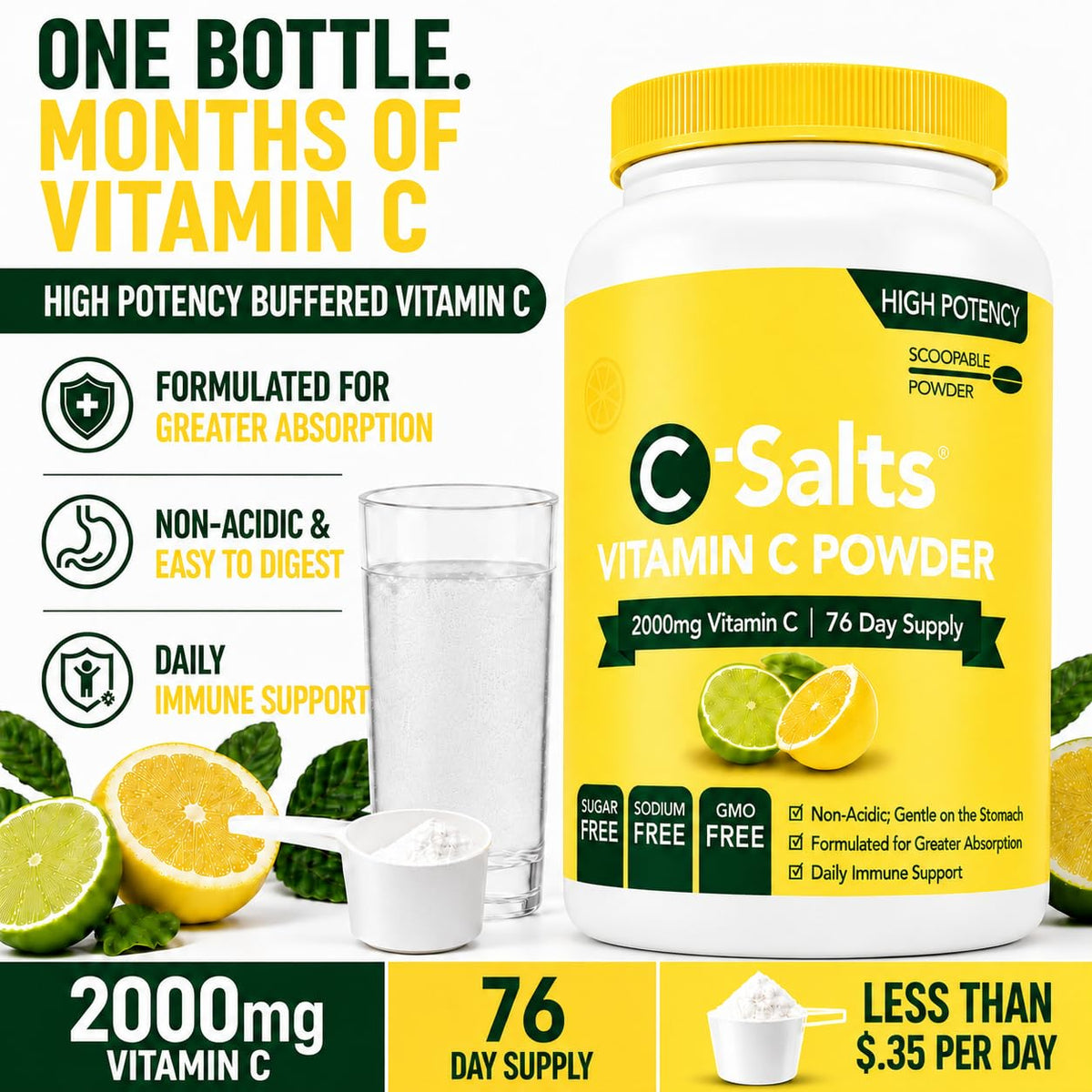 C-Salts® Buffered Vitamin C Powder