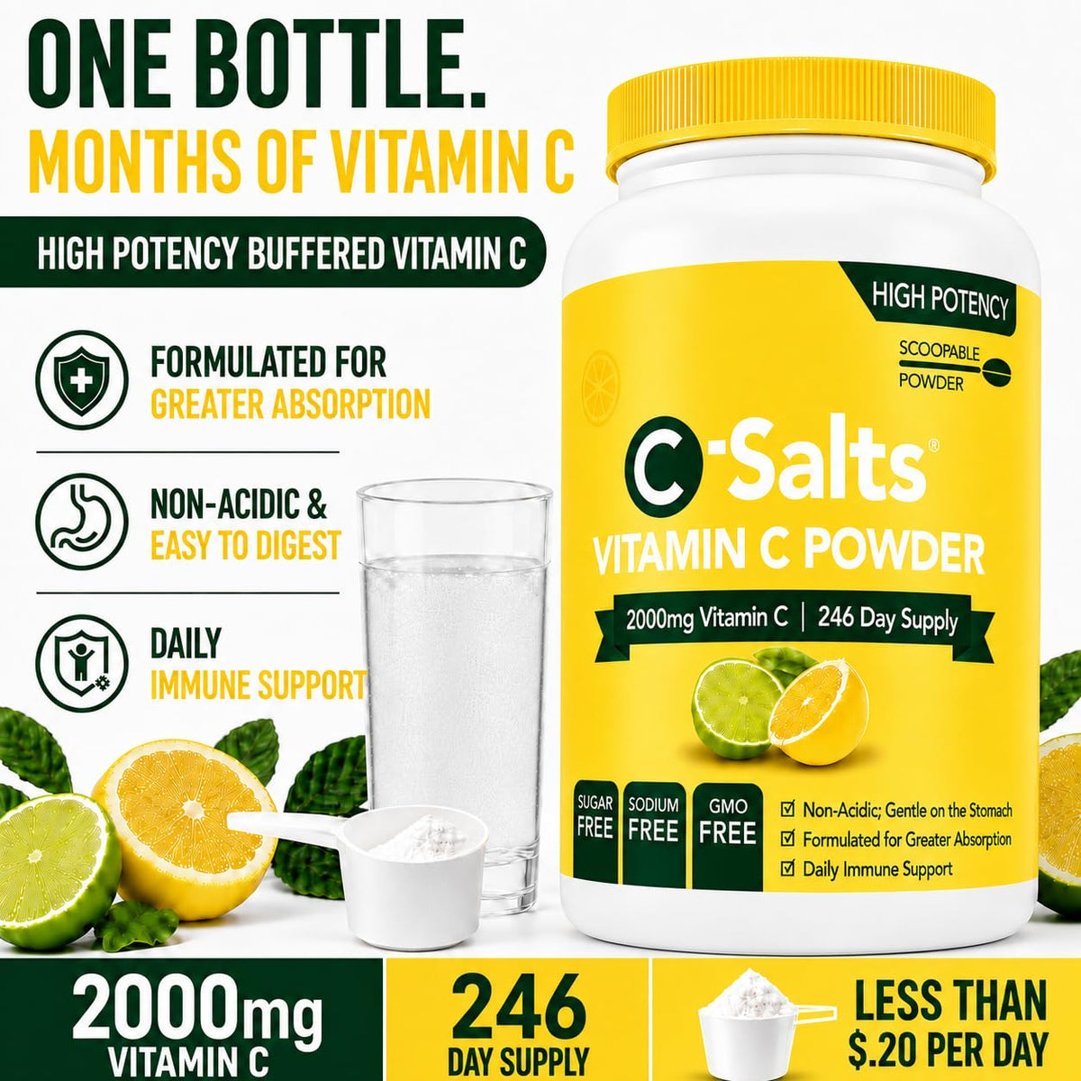 C-Salts® Buffered Vitamin C Powder