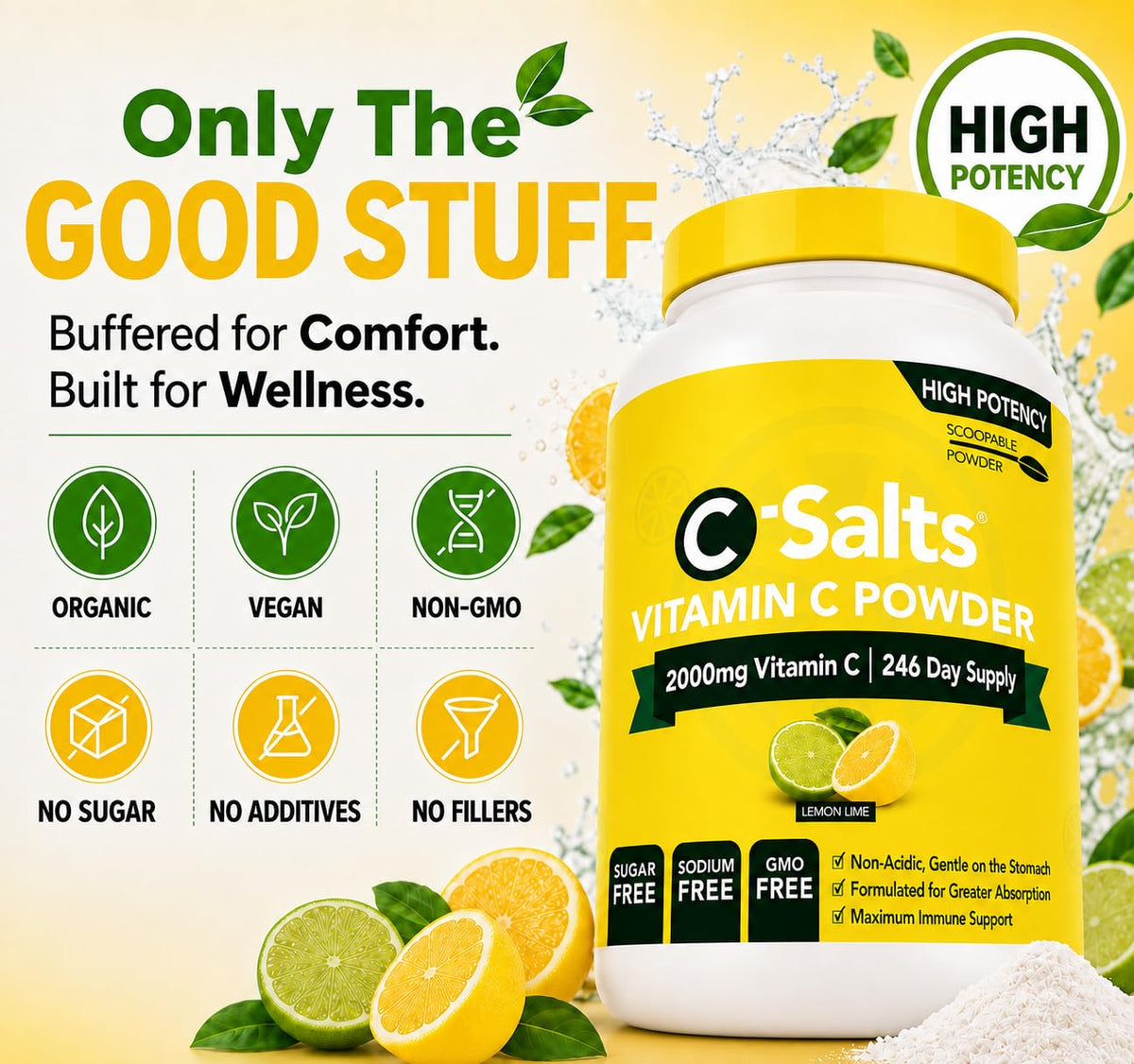 C-Salts® Buffered Vitamin C Powder