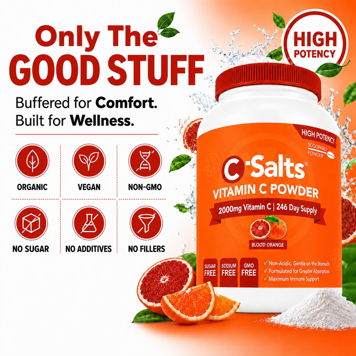 C-Salts® Buffered Vitamin C Powder