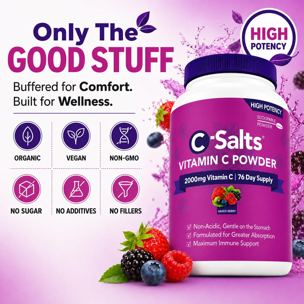 C-Salts® Buffered Vitamin C Powder