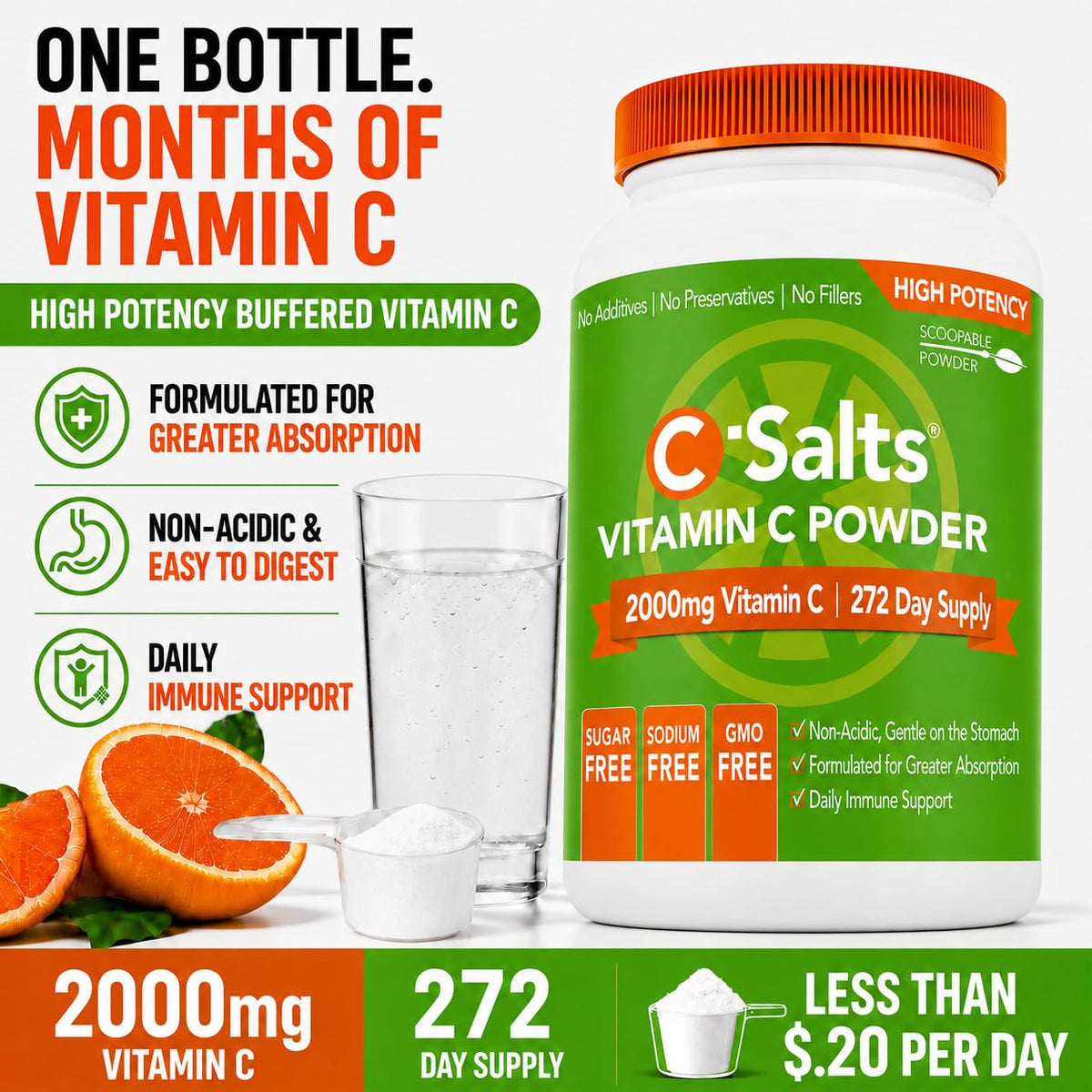 C-Salts® Buffered Vitamin C Powder