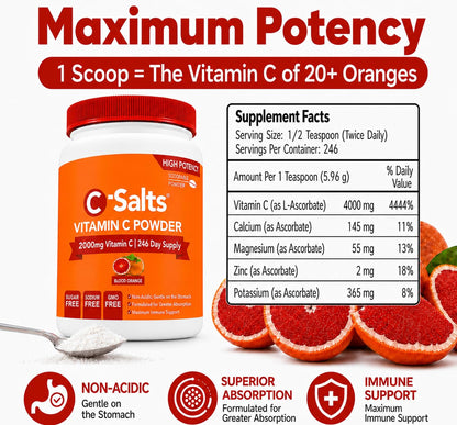 C-Salts® Buffered Vitamin C Powder