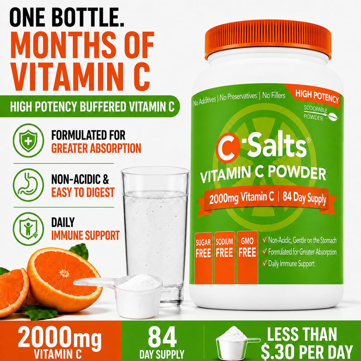 C-Salts® Buffered Vitamin C Powder