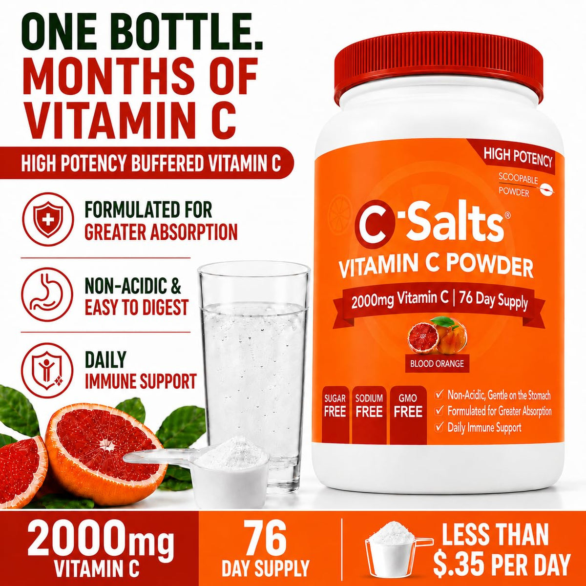 C-Salts® Buffered Vitamin C Powder